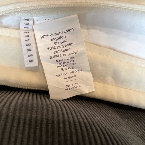 Pottery Barn Accents Pottery Barn Ivory Accent Pillows 2x20 Quantity 4 Includes Pillow